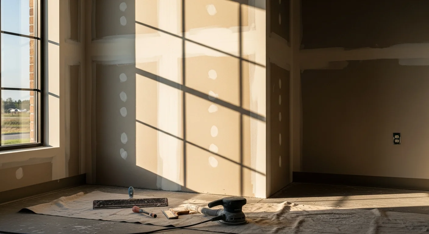 Drywall repair, flooring installation, and garage door service