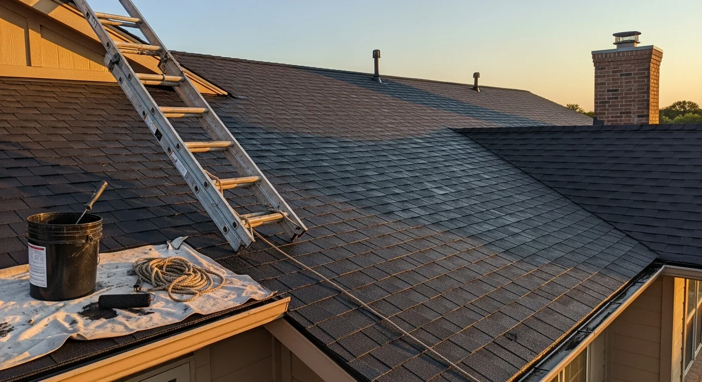 Roof repair and coating services for residential and commercial buildings
